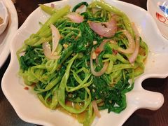 马拉盏炒通菜-大头虾越式风味餐厅(光明广场店)