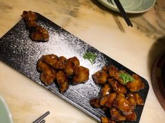 雪花糖醋里脊-绿茶餐厅(西单老佛爷店)