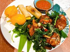 炸物拼盘-浩海火燒雲傣家菜(合生汇店)