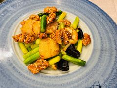 酱皇芦笋炒大元贝-广州文华东方酒店·江-由辉师傅主理