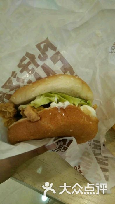 凡仔汉堡(小站物美店)香辣鸡腿堡图片 - 第22张