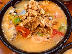 海鲜牛蛙面-台州老六海鲜面馆(上南总店)