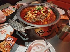 -探鱼·鲜青椒爽麻烤鱼(番禺万达店)