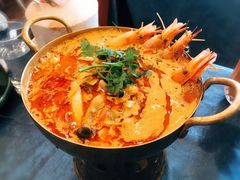 冬阴功汤大罗氏虾-阿莱唛唛泰国菜·海鲜餐厅(蛇口店)