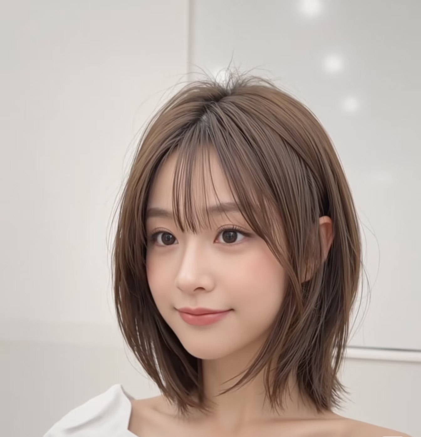 好看的女孩子都去剪这个锁骨发了