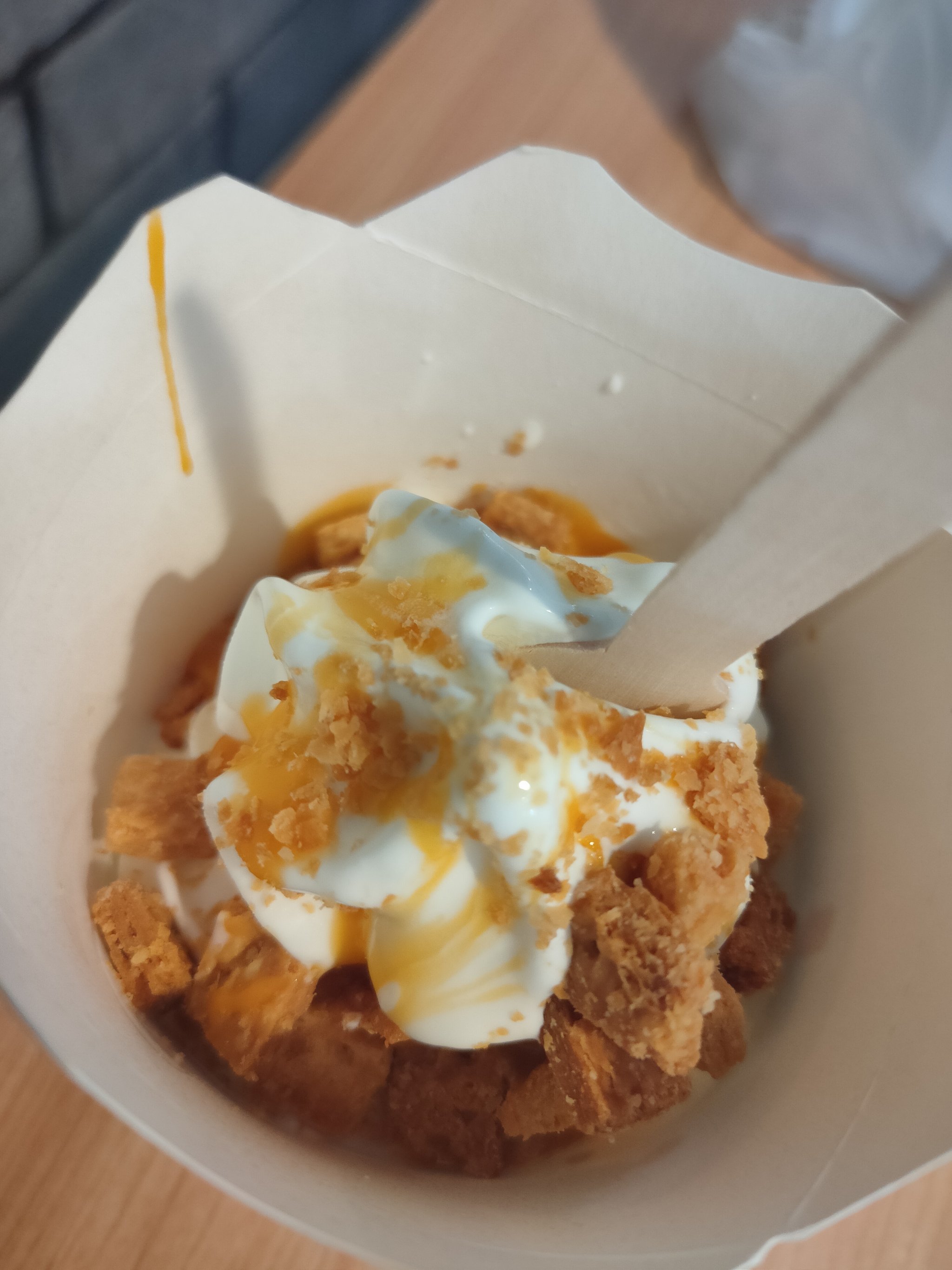 「拿破仑蛋糕风味麦旋风」脆饼干 焦糖风味