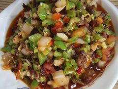 -歹歹的加个面过油肉拌面