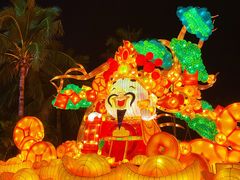 -欢乐海岸椰林沙滩-2025湾区超级灯会