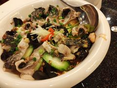 斗官鲫鱼胜瓜蒸鱼片-味可道美食坊(福基路店)