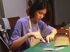 制作过程-零几体验diy皮具工作室(振业城店)