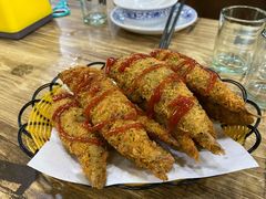 椒盐多春鱼-番禺大岗仙庙烧鸡(芳村店)