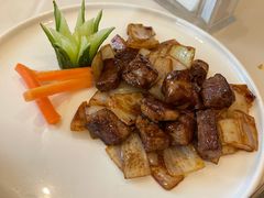 xo酱葱爆牛肉粒-海逸海鲜酒家(古北店)