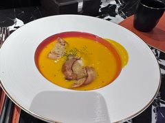 奶油南瓜汤配黄油面包-牛将军•涮肉•烤肉(北京王府井·故宫店)