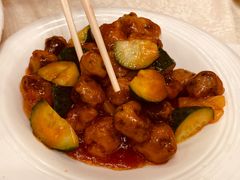菠萝咕咾肉-功德林素菜饭庄(前门店)