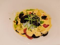 红心温泉蛋配伊比利亚火腿黑松露-弦月窗LUNETTE BY AMANDA(复兴路店)