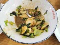 鲜牛肉炒年糕-经堂北路牛肉干面·溪口蒋永峰牛肉馆(宁波店)