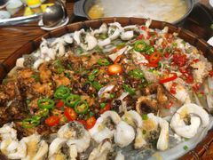 筲箕脆肉罗非鱼-侠成水上农庄(工业大道店)