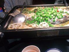 -探鱼·鲜青椒爽麻烤鱼(西南商都店)