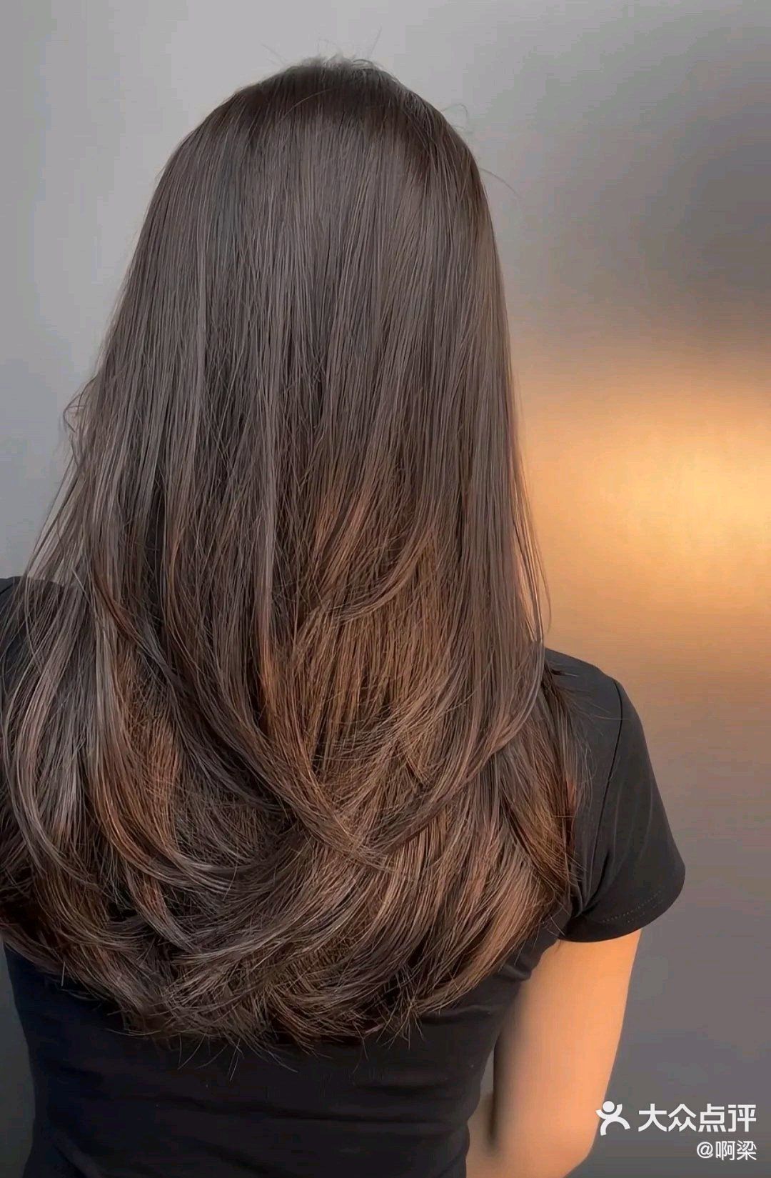 女生中长发发型#今日发型#发型设计