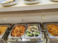 自助取餐区-鹈鹕素食餐厅自助餐部(正阳街店)