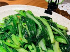 猪油渣炒有机菜心-话梅·客家小厨(东门店)
