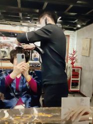 点击看大图 -T.1 hair salon烫染接发