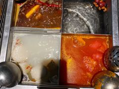 四宫格锅底-海底捞火锅(之心城店)