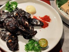 炭烤日式墨鱼肠-人间酒暖·Go blanc·烧鸟·深夜食堂(陆家嘴店)