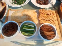 烙饼撒子卷带鱼-大鸭梨烤鸭(金色漫香店)