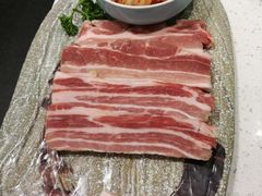 韩时招牌鲜五花肉-韩时烤肉(丰科万达广场店)