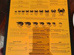 菜单-Ministry of Crab(科伦坡店)