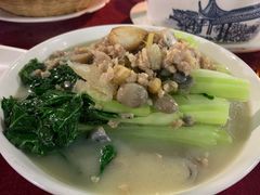 上汤时蔬-台山美食一绝阿四台山黄鳝饭(阿四创作店)