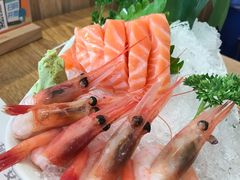三文鱼刺身-林妈妈村·日式料理(宝山万达店)
