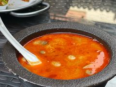 泰式冬阴功大虾-壹泰东南亚主题餐厅·高良姜风情(州桥店)
