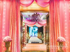 美雯婚庆丁山宾馆婚礼布置-丁山花园酒店-明园餐厅