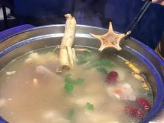 鲜人参锅底-千岛蚝高压锅生蚝·人参火锅(白云万达店)