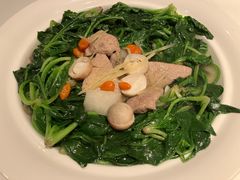 枸杞猪肝浸菠菜-博多新记·粤菜(复兴店)