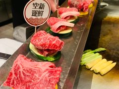 M9和牛长盛拼盘（湿式熟成）-赤坂亭·M9和牛烧肉·铁板烧(合肥万象城店)