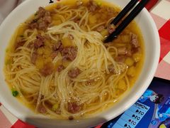 张爷爷羊肉汤手工空心挂面-西贝(上海新梅广场店)