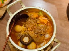 泡菜肥牛蔬菜锅-丽莎沙拉轻食餐厅(国贸店)