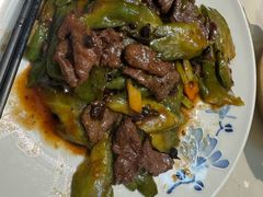 凉瓜炒牛肉-汇景花园酒家(基立下道店)