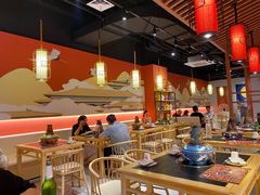 大堂-京炭铜锅涮肉·羊蝎子·羊肉炉(保利·时光里店)