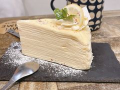 榴莲千层蛋糕-小时光咖啡馆(北锣鼓巷店)