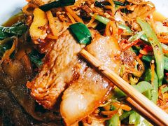 老盐菜回锅肉-廖玖玖璧山兔来凤鱼江湖菜(王家塘街店)