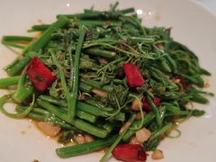炝炒南瓜苗-花椒笑成都小馆(百脑汇店)