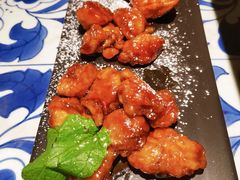 雪花糖醋里脊-绿茶餐厅(布吉万象汇店)