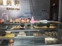 面包甜点陈列柜-桂美轩传承店(护国路店)