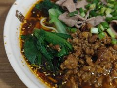 猪肝杂酱双拼面-老家猪肝面(石油路店)