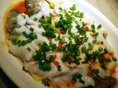 葱油淋鲈鱼-岭南真味·匠心粤菜(K11店)