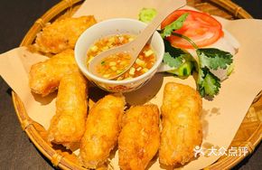 Vietnamese Fried Squid Rolls